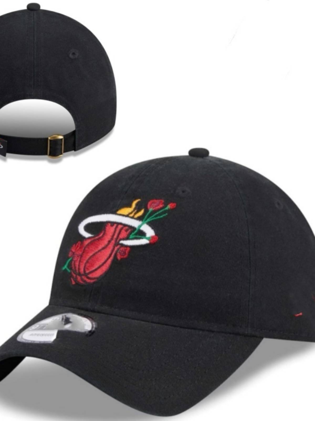 2024 spring and summer NBA Heat Lake Warrior Basketball Team baseball hat Men's outdoor leisure shading peaked