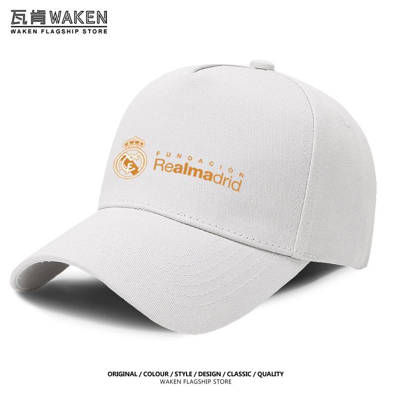 Real Madrid Football Team C Ronaldo Champions League Custom Baseball Hat Muck Tongue Fan Outdoor Sunscreen