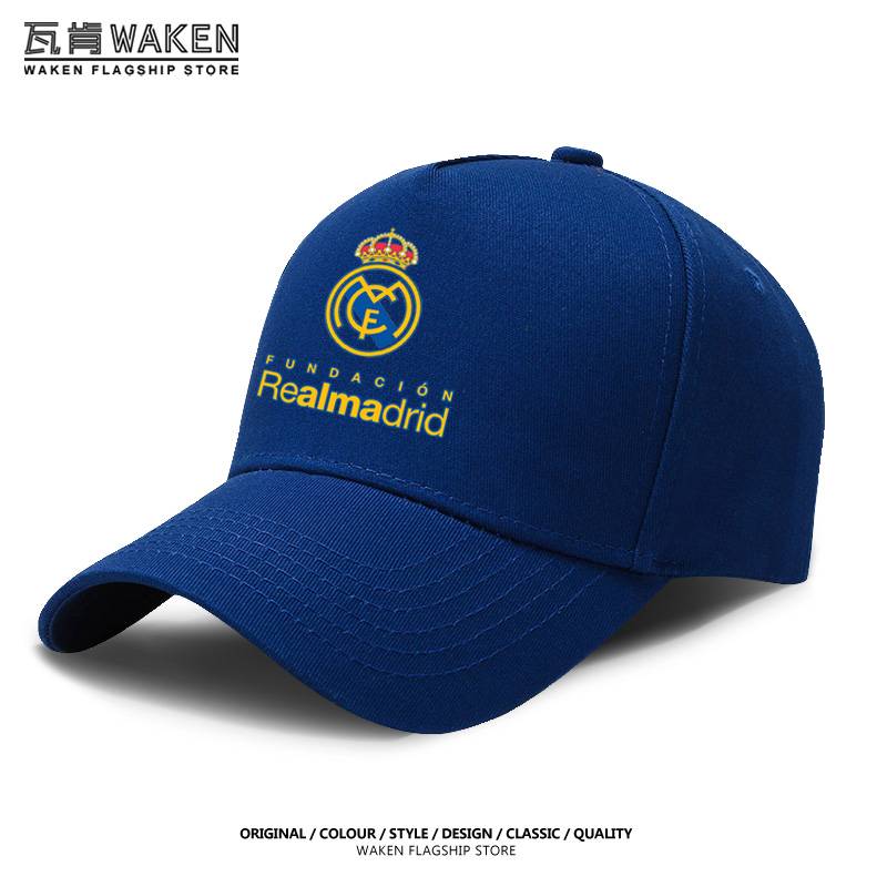 Real Madrid Football Team C Ronaldo Champions League Custom Baseball Hat Muck Tongue Fan Outdoor Sunscreen
