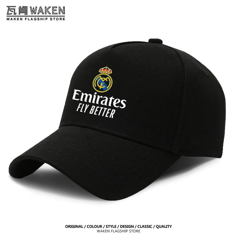 Real Madrid Football Team C Ronaldo Champions League Custom Baseball Hat Muck Tongue Fan Outdoor Sunscreen
