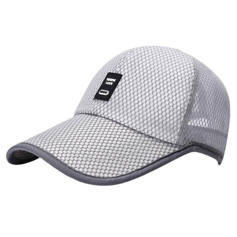 Hat Men's Tide Summer Smels Duck Tongue Hat Summer Outdoor Sunscreen Casual Baseball Fishing Fishing Fish Sun Hat