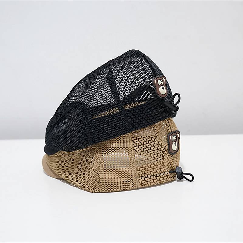 Full network breathable peaked cap, boy Breda hat, children's baseball hat summer shade baby sunscreen hats