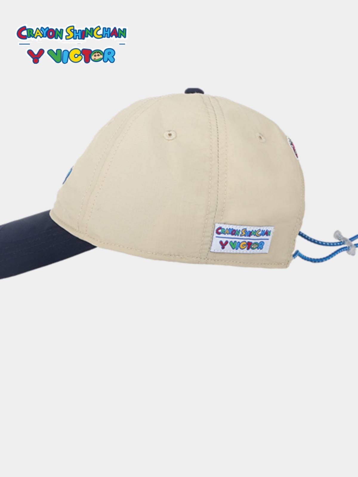 Victor Victory Crayon Shin -new Locked Series Men and Women Mashful Hat Baseball Badminton Hat