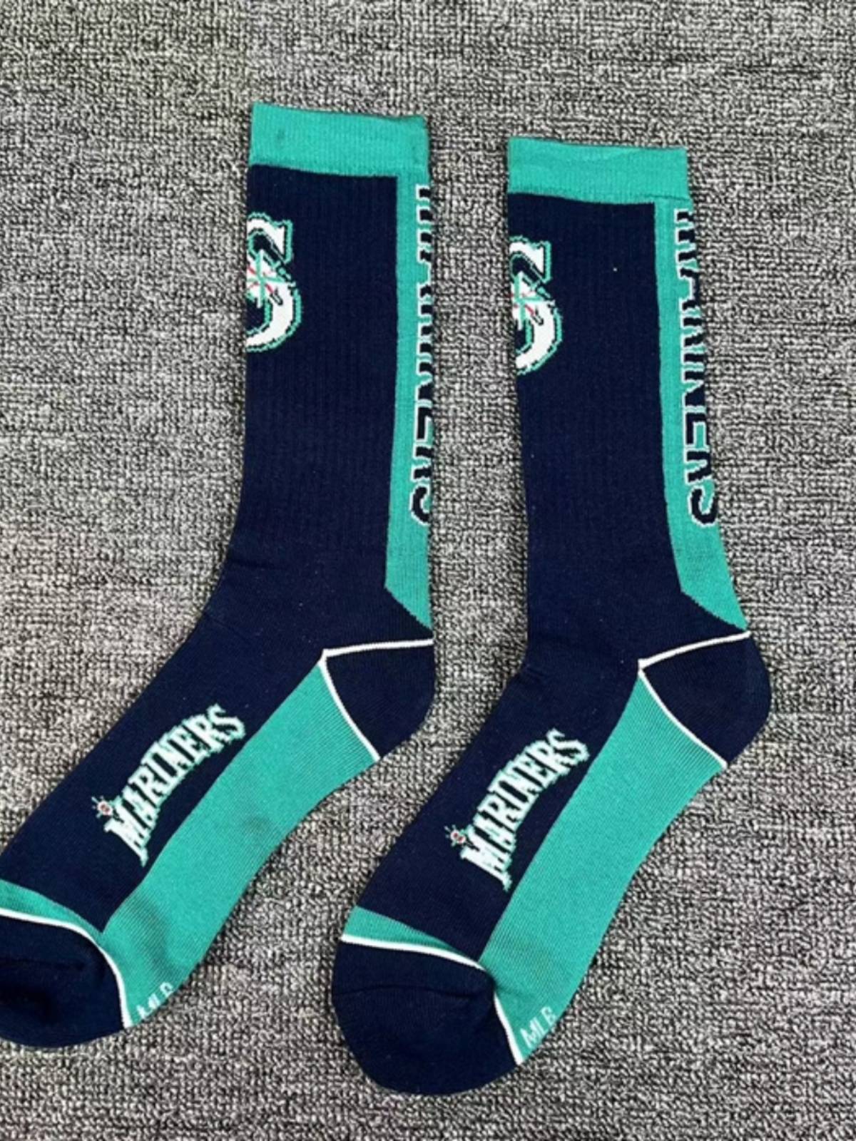 2023 US -job baseball socks Dodge Yangji Warriors Thicked towel bottom sports sock sock socks