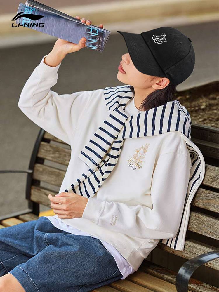 Li Ning hat men's peaked hat shows face small outdoor sports casual shade female spring and summer new baseball hat