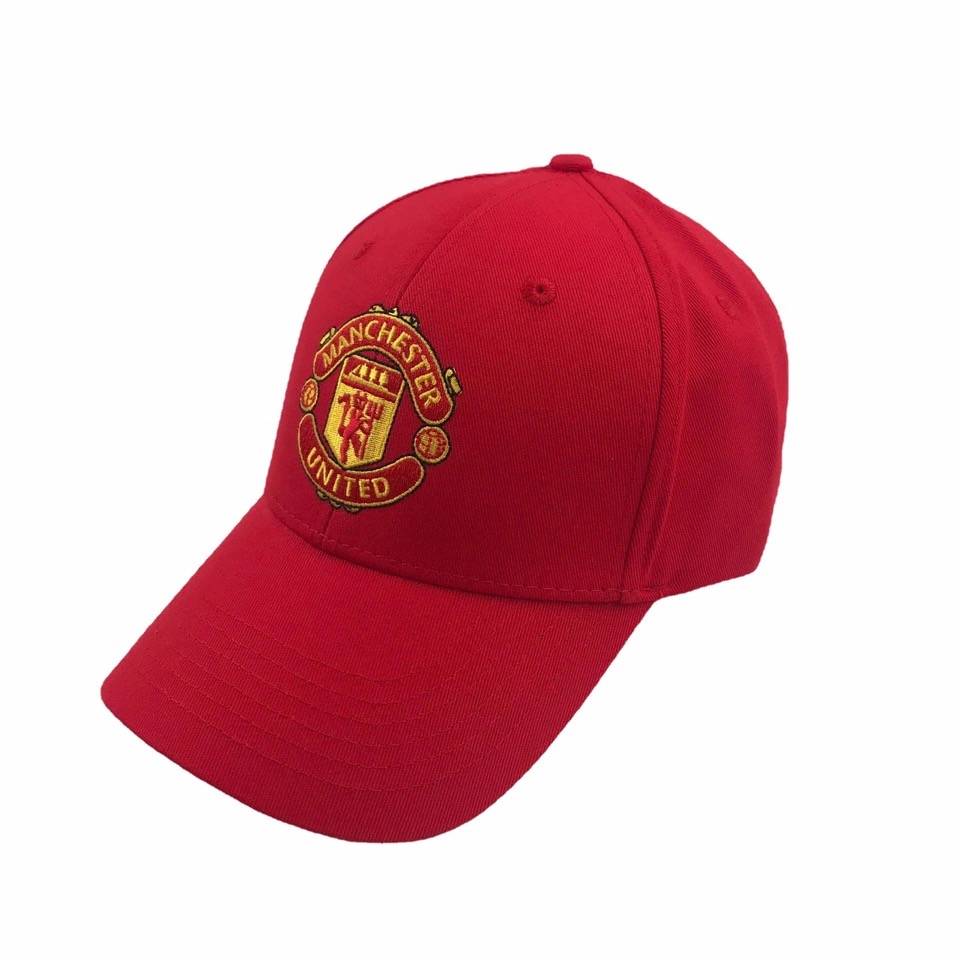 European and Manchester United Fan Club Xia Dong Baseball Men's Fashion Sports Embroidery Shadow Hat Baseball Hat Red Devils