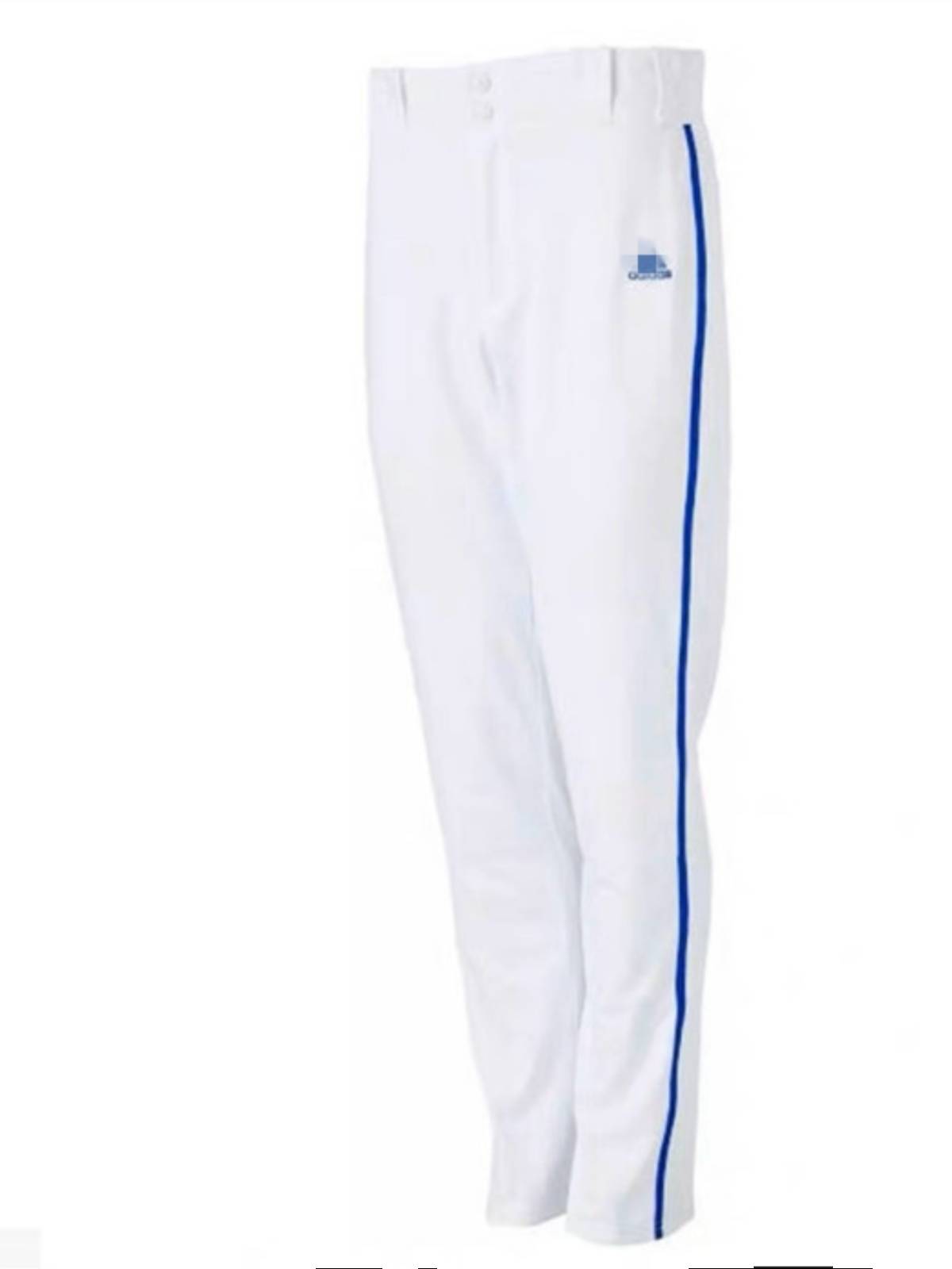 American baseball pants baseball pants professional straight trousers white gray striped adult children and adolescents