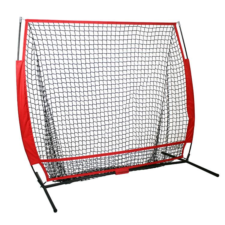 Portable baseball network single -person combat training flat mesh outdoor group building sports baseball team pitching network