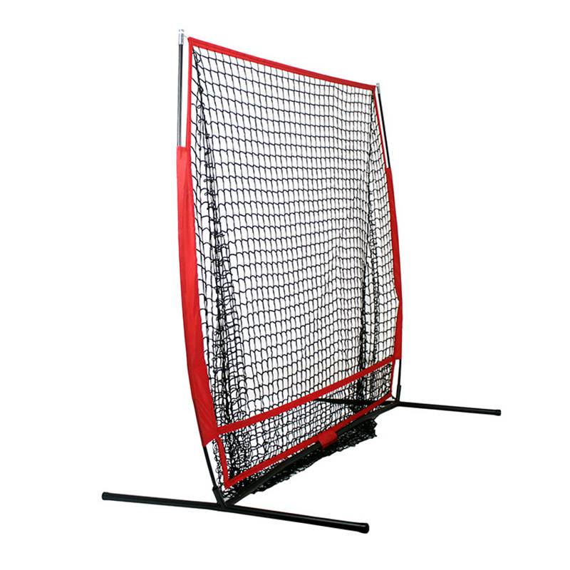 Portable baseball network single -person combat training flat mesh outdoor group building sports baseball team pitching network