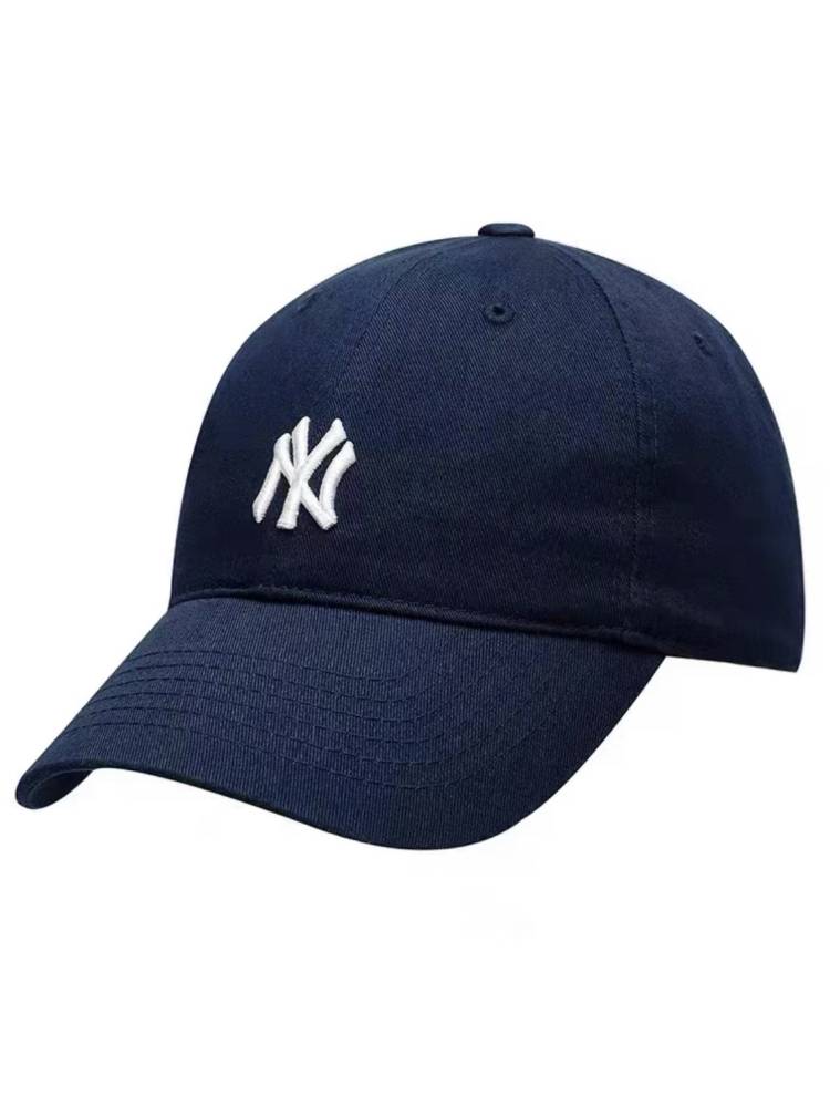 MLB hat genuine CP77 small standard LA baseball cap men and women 2023 new embroidered soft top duck tongue sunscreen hat