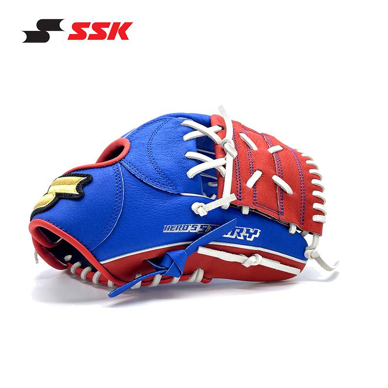 Japan SSK professional pork skin baseball gloves soft -style young children BAEZ competition training