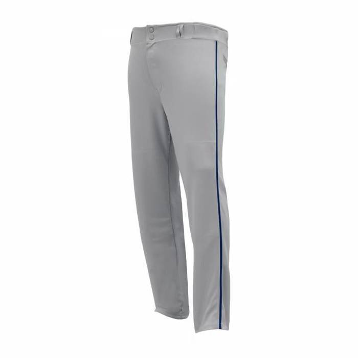Gray pants blue edge