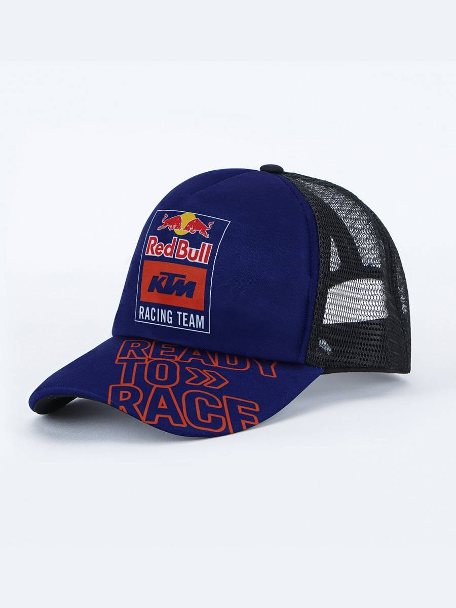 Tide brand KTM Red Bull 93 Baseball Hat Internet Cometer Ghost Claw Off -Road Motorcycle Flat Motkee Duck Hat F1 Locomotive Hat