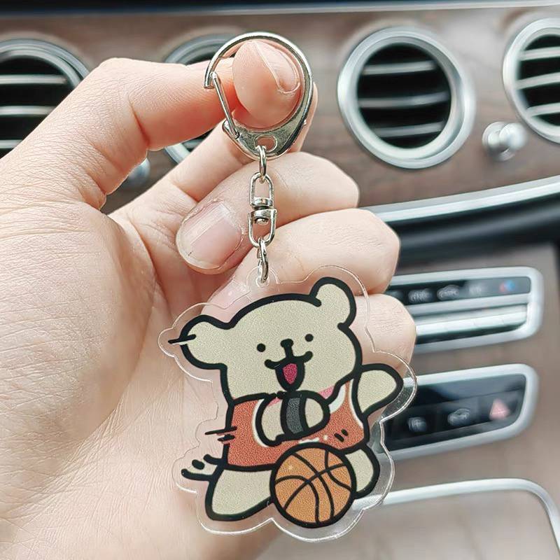Line puppy playing basketball [1]
