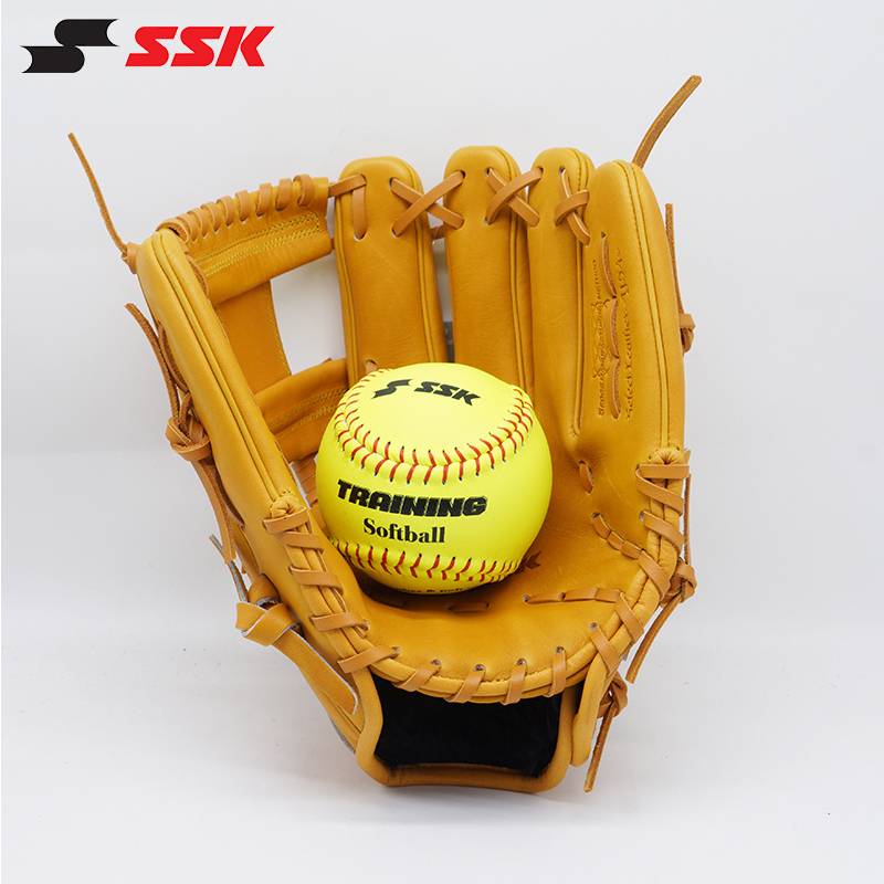 Japanese SSK professional softball hard soft 12 -inch pyrite primary and secondary school student training competition slow basement high line