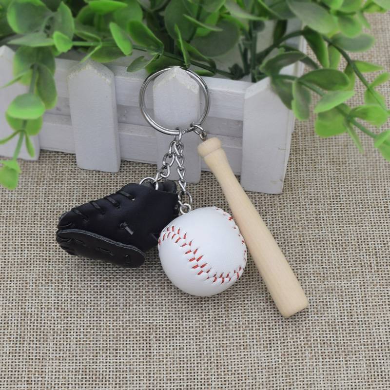 Large baseball three -piece set (black)