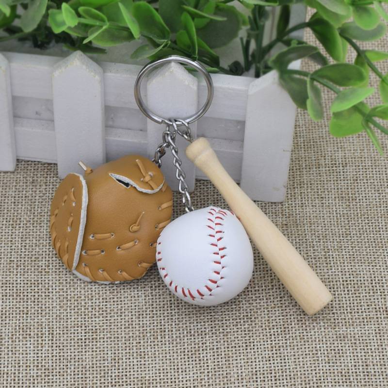 Large baseball three -piece set (camel)