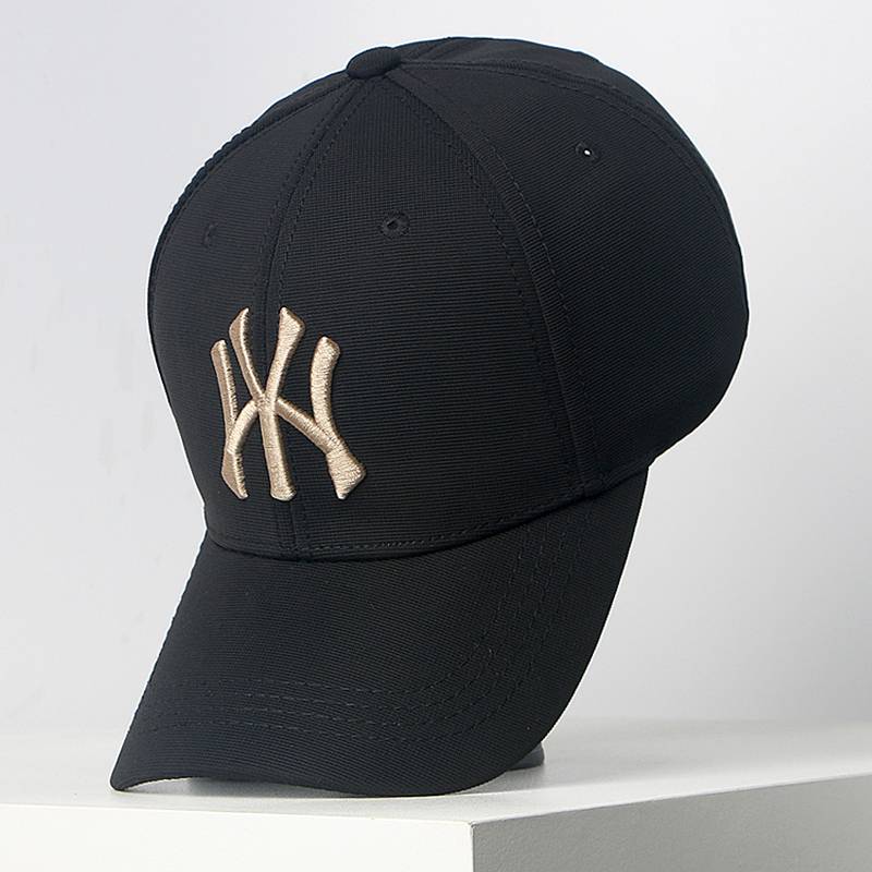 MLBT new embroidery baseball cap Men and women, the same tide brand hard -top peaked cap, couple outdoor sunscreen
