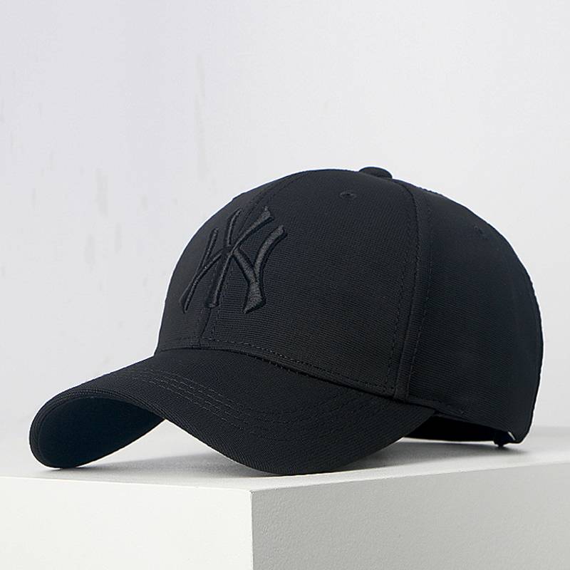 MLBT new embroidery baseball cap Men and women, the same tide brand hard -top peaked cap, couple outdoor sunscreen