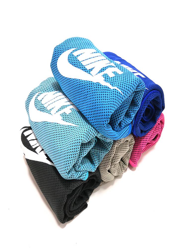 Nike Nike cold sensation outdoor sports towels sucking sweaty gym men's speed dry running sweat bath towels summer basketball