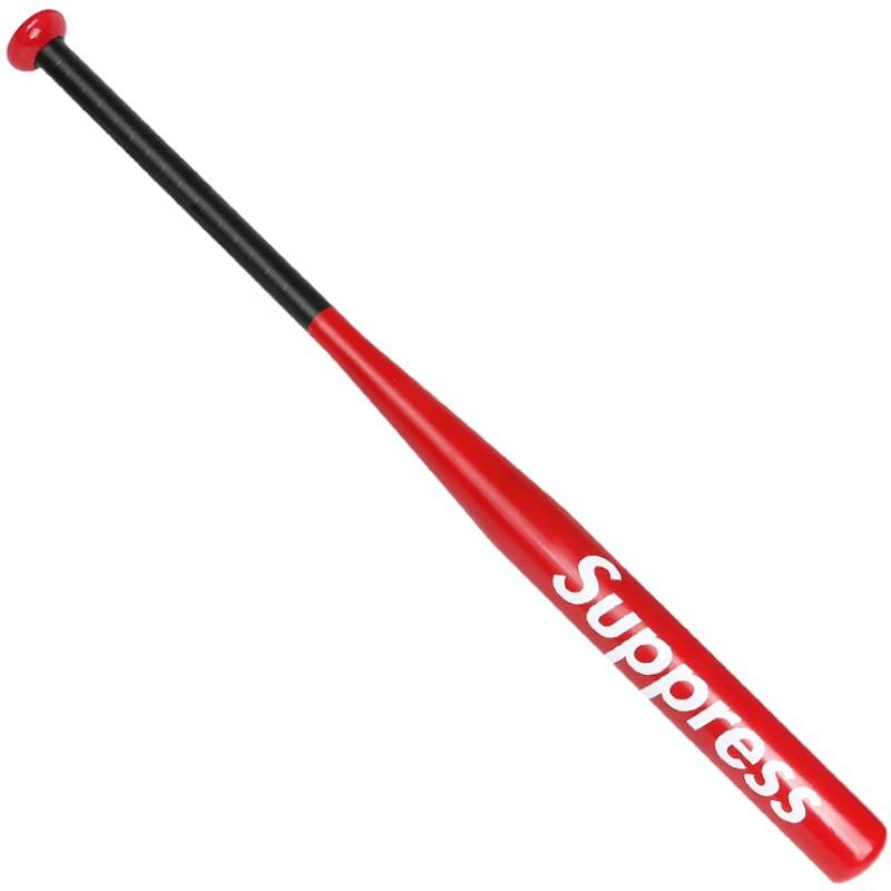 SUP thickened gold steel black baseball stick baseball shot iron stick male fight weapon car body defense baseball stick