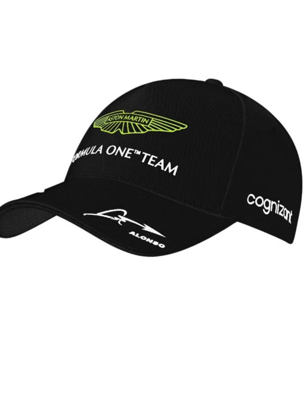 New Aston Martin L Auto OGO Bight Baseball Hats Hot Sell F1 Racing Season Candid Mattop Duck Tongue Hat Factory Spot