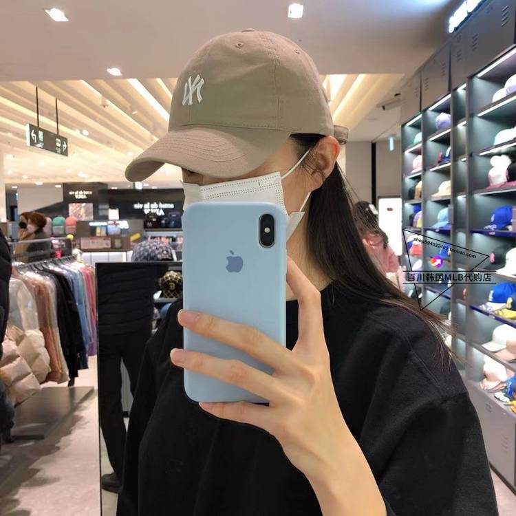 KOREA'S ORIGINAL MLB HAT NY YANKEES SOFT-TOP LITTLE DUCK TONGUE CAP LA MAN AND WOMAN REGULATE BASEBALL CAP CP77