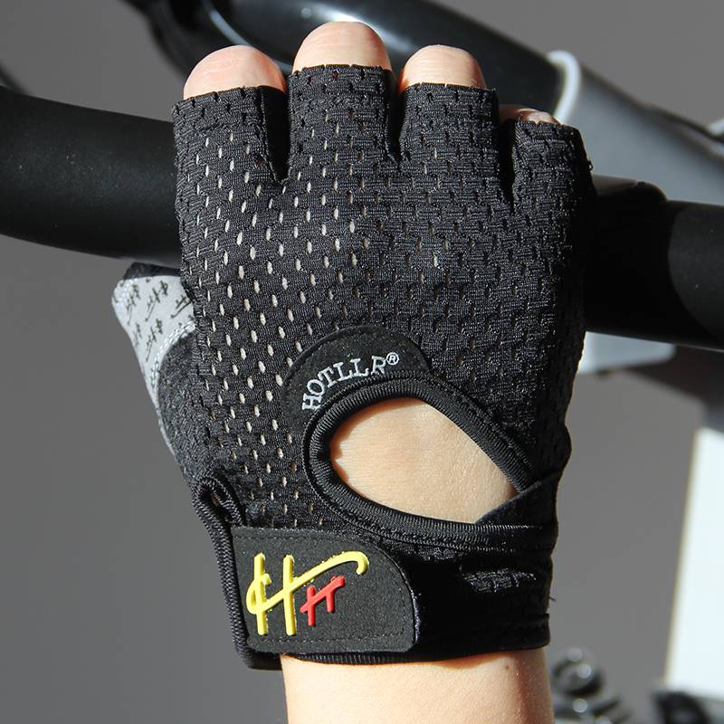 Fitness glove women semi -refer to yoga breathable, anti -slip, wear -resistant and dynamic bicycle equipment training men's movement to prevent cocoon