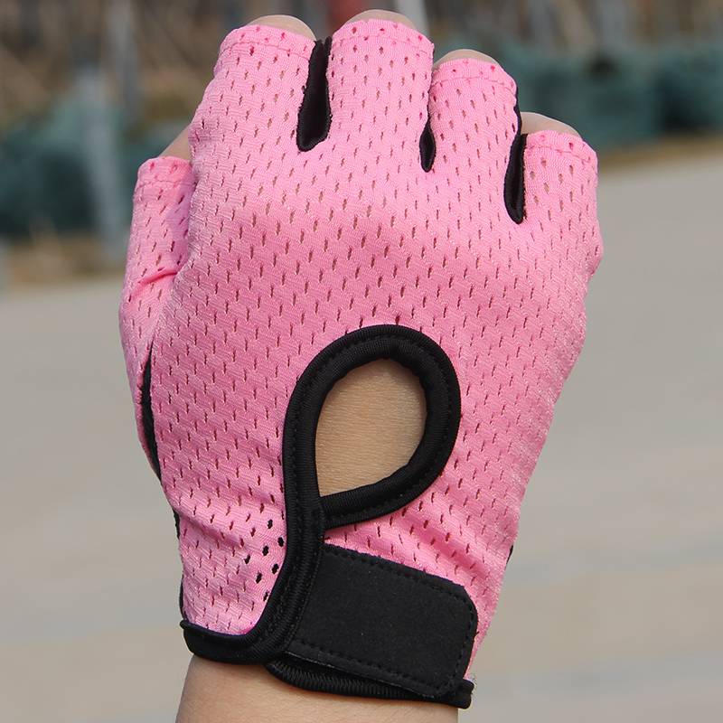Fitness glove women semi -refer to yoga breathable, anti -slip, wear -resistant and dynamic bicycle equipment training men's movement to prevent cocoon