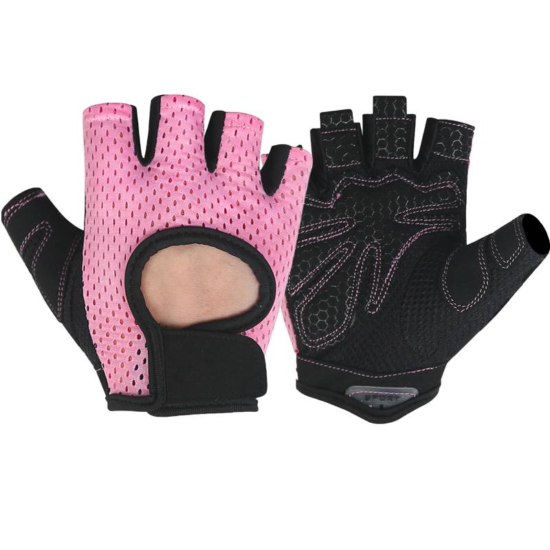 Fitness glove women semi -refer to yoga breathable, anti -slip, wear -resistant and dynamic bicycle equipment training men's movement to prevent cocoon