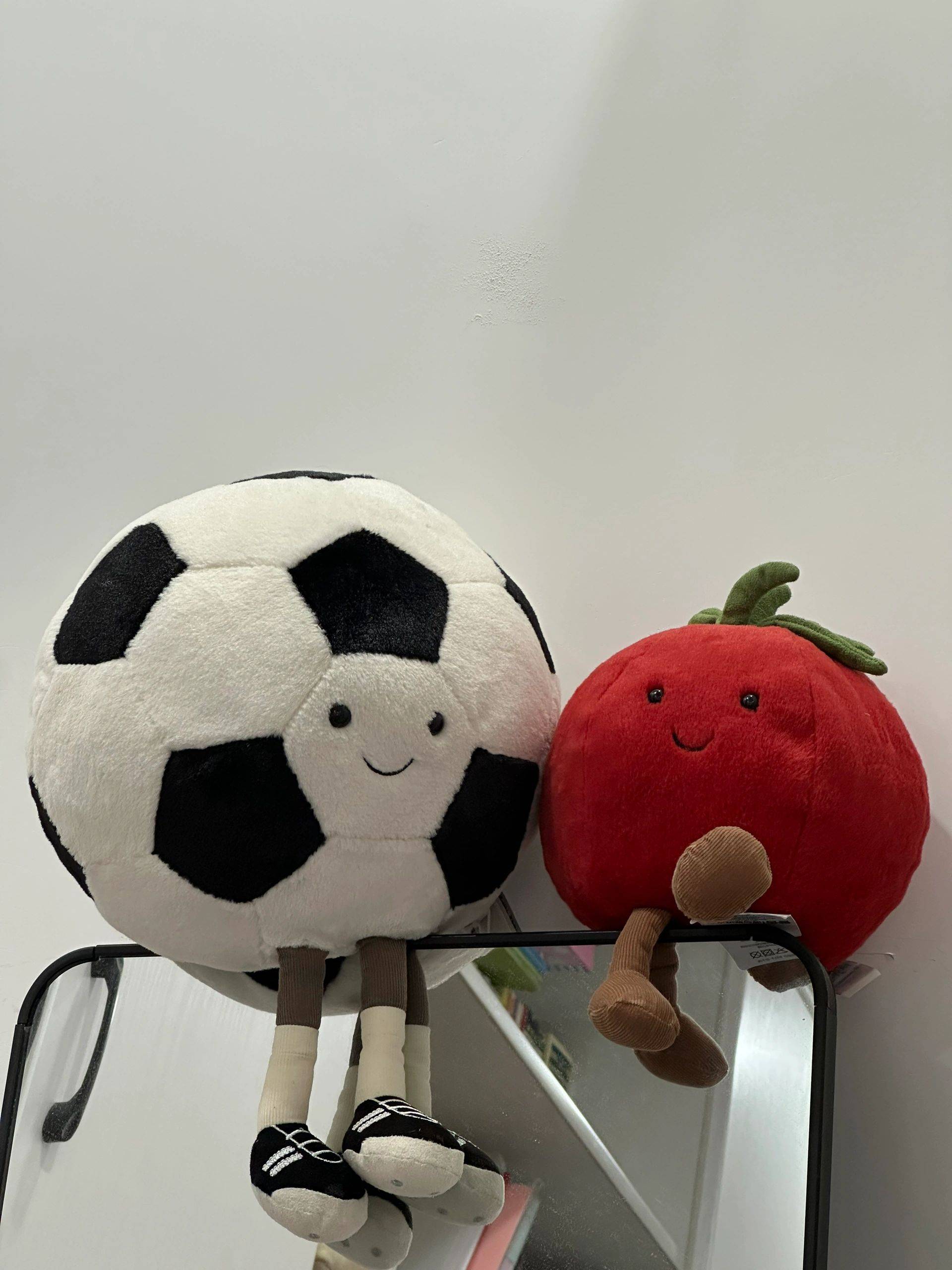 British Jellycat sports series baseball tennis golf basketball football football football plush toy doll