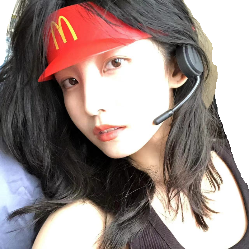 McDonald's job hat employee to talk to a radio shopkeeper about the McNuggets