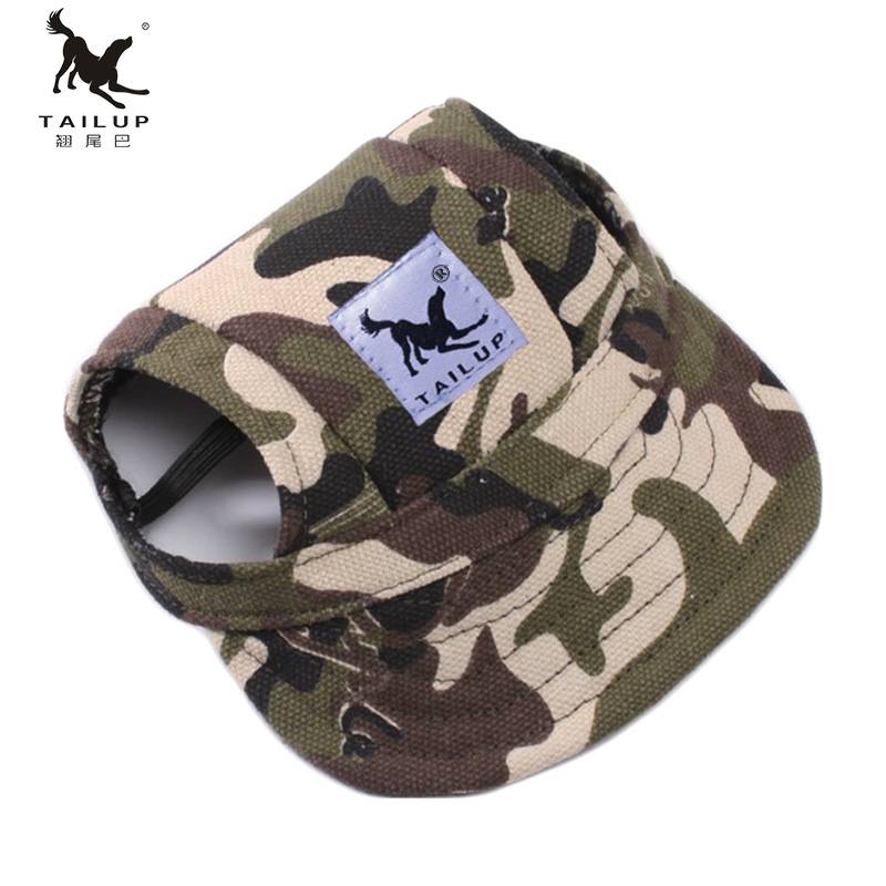 Amazon pet supplies dog clothes accessories baseball peaked sunshade hat cross -border direct supply tail tail