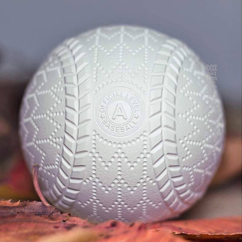 Ball pattern standards with the ball. Hollow training soft baseball game Japanese -style ball new rubber ball