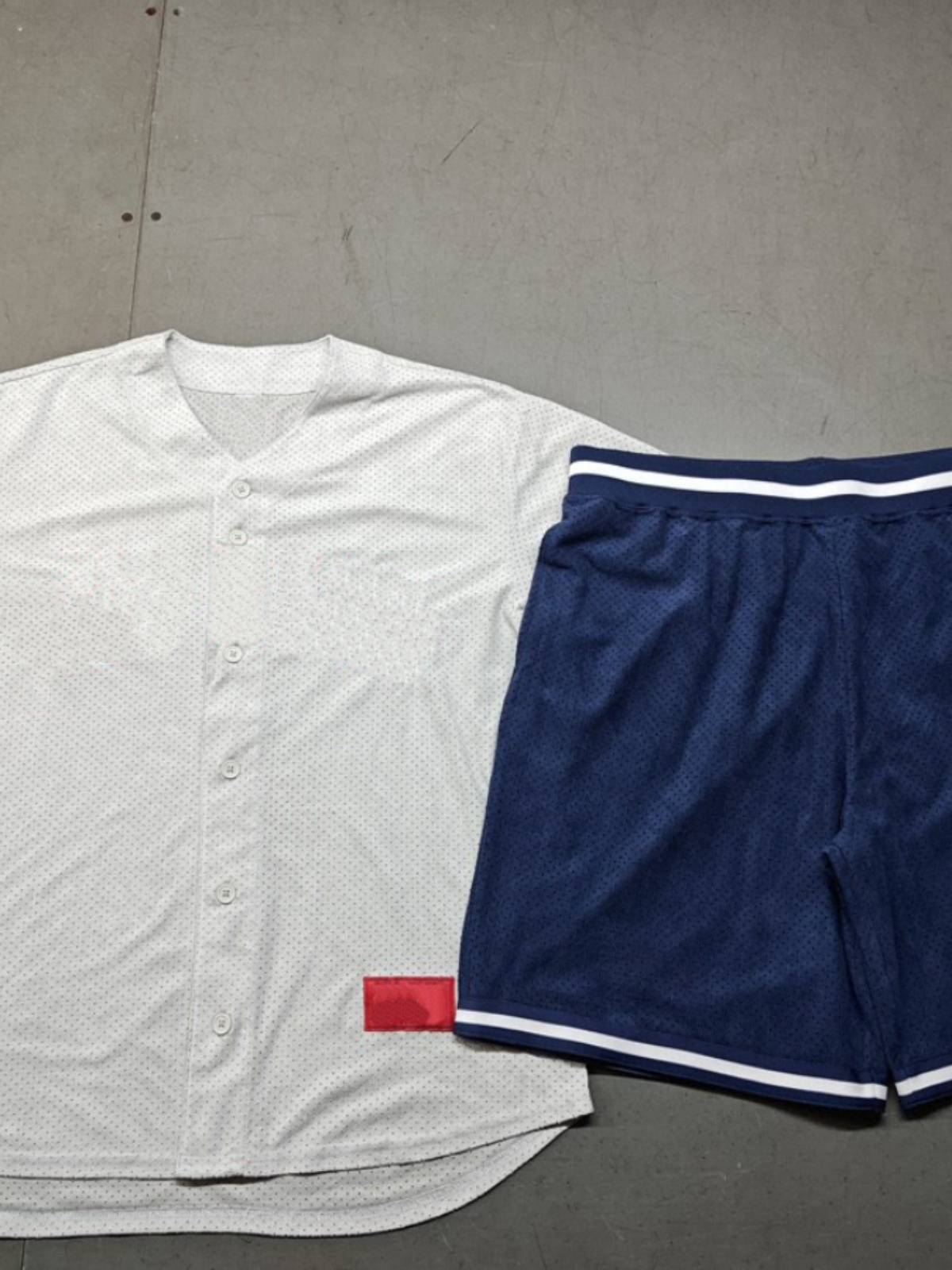 UltraSuede Mesh Baseball Jersey/Short