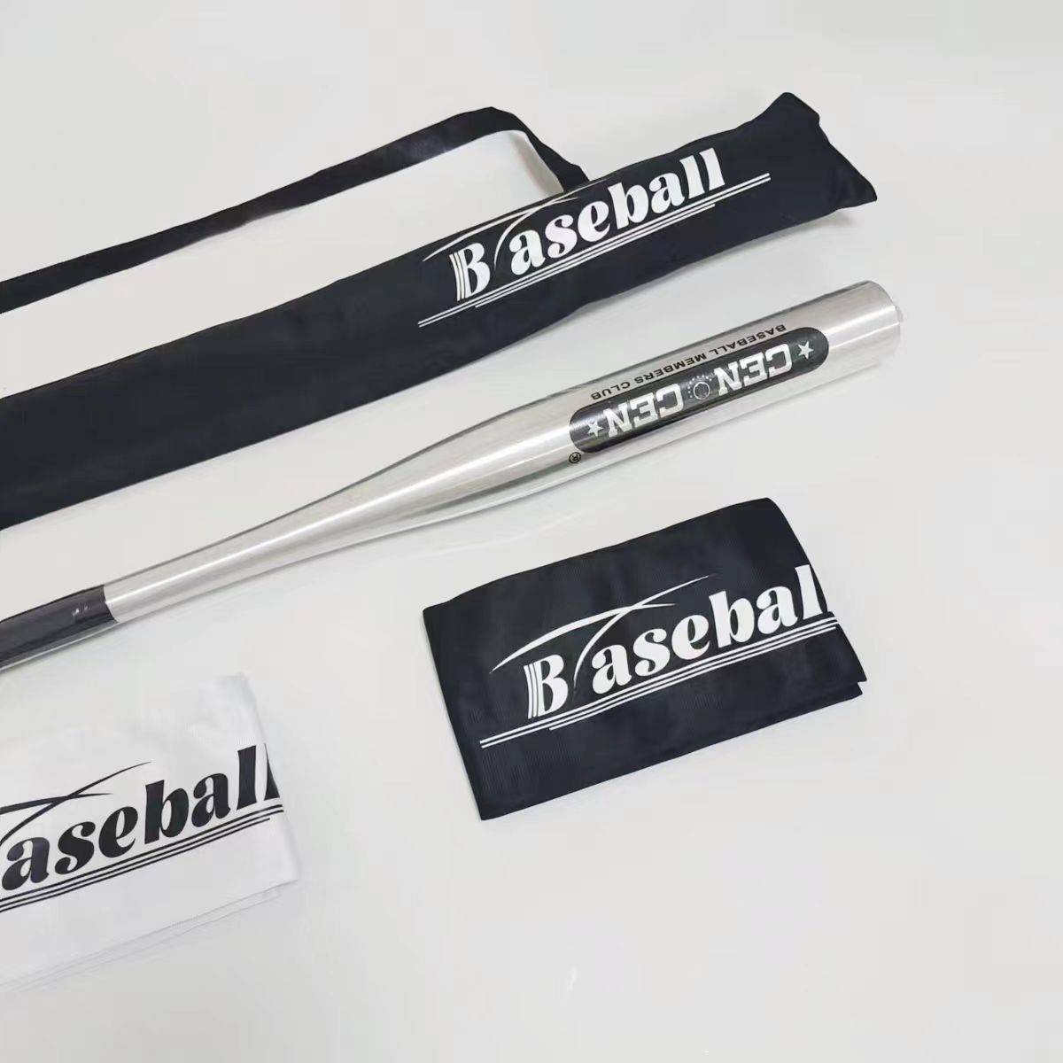 Thick velvet ball stick sticks ball stick bag baseball beam pocket shoulder hand -randable dual -use baseball stick bag