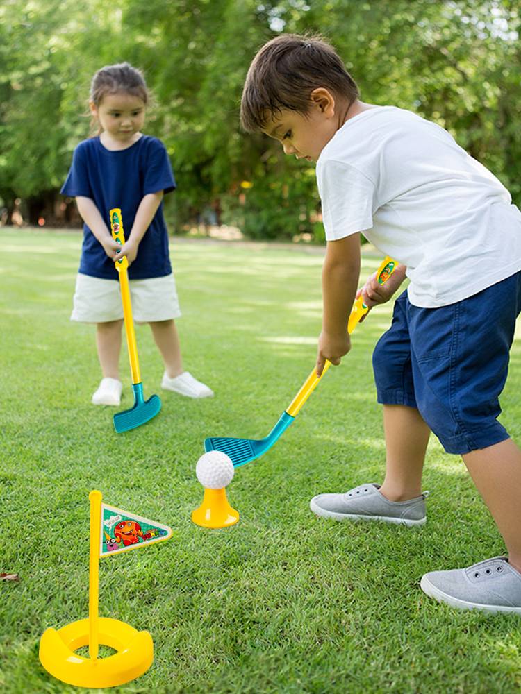 Children golf club toy kindergarten ball boy toys 3 -year -old baby outdoor sports suit 2 baseball