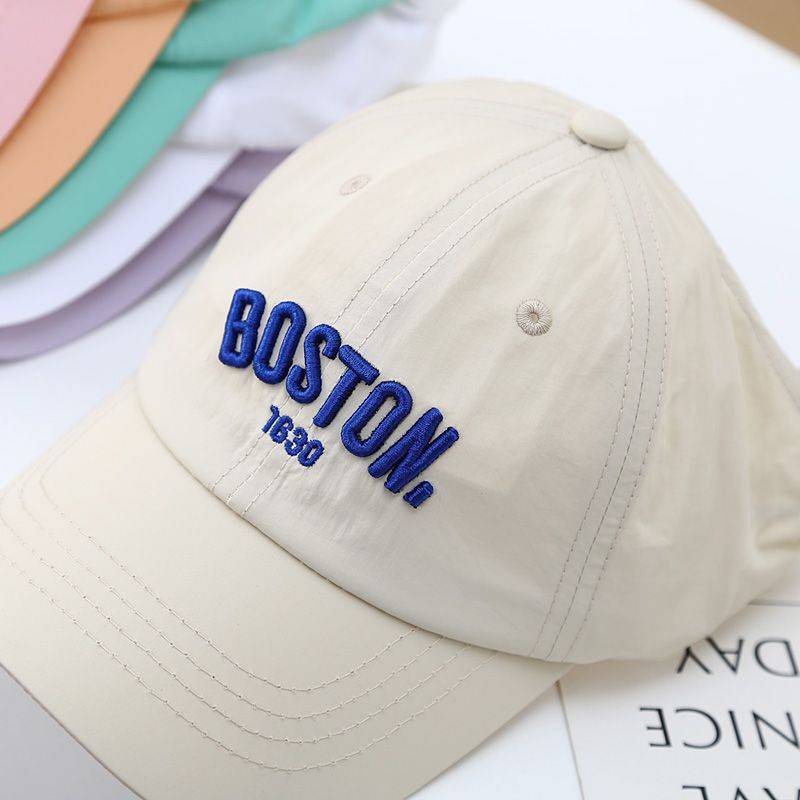 Children's fast -drying baseball cap girl sun hat summer sunscreen hats spring and autumn baby peaked cap