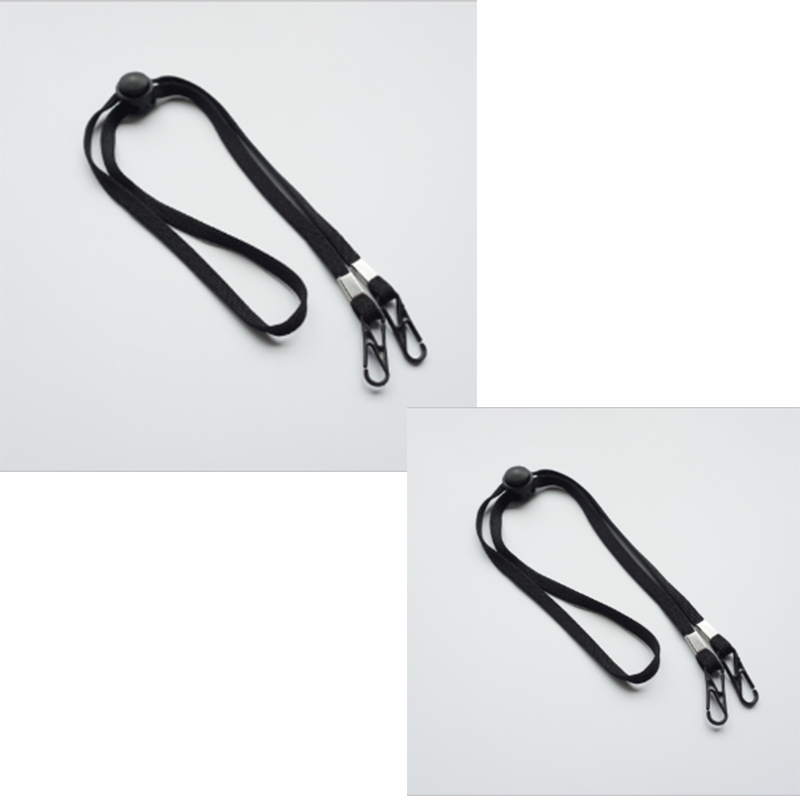 2 black round buckle [with elasticity, more comfortable]