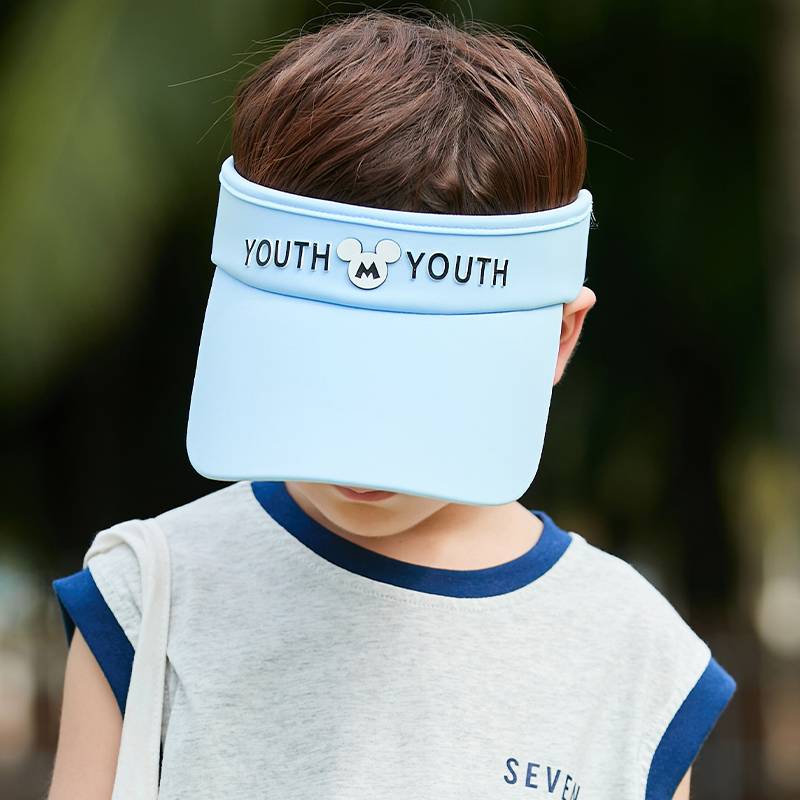 Custom LOGO Children's Shade Hat Boys Summer Empty Baseball Sunscreen Girls Duck Tongue Musls Sun Hat UV prevention
