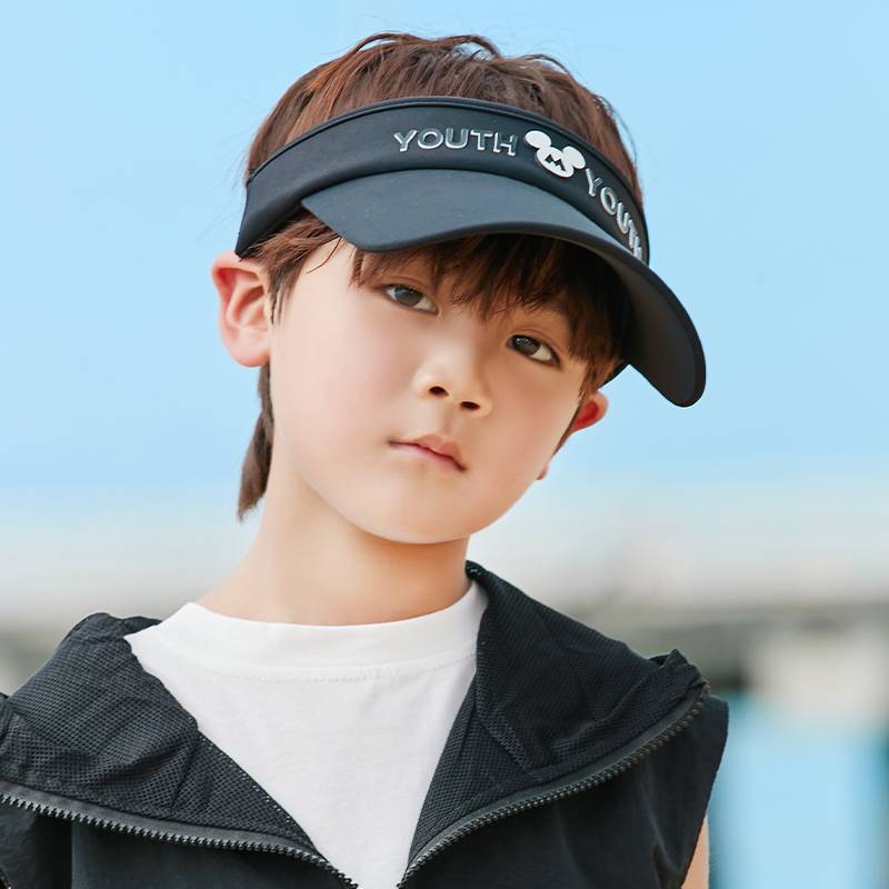 Custom LOGO Children's Shade Hat Boys Summer Empty Baseball Sunscreen Girls Duck Tongue Musls Sun Hat UV prevention