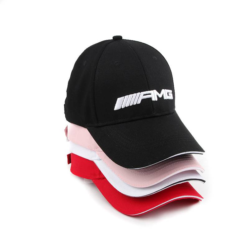 New Embroidery Mercedes -Benz logo car logo AMG big G baseball hat Mercedes -Benz sunscreen sun hat outdoor peak hat