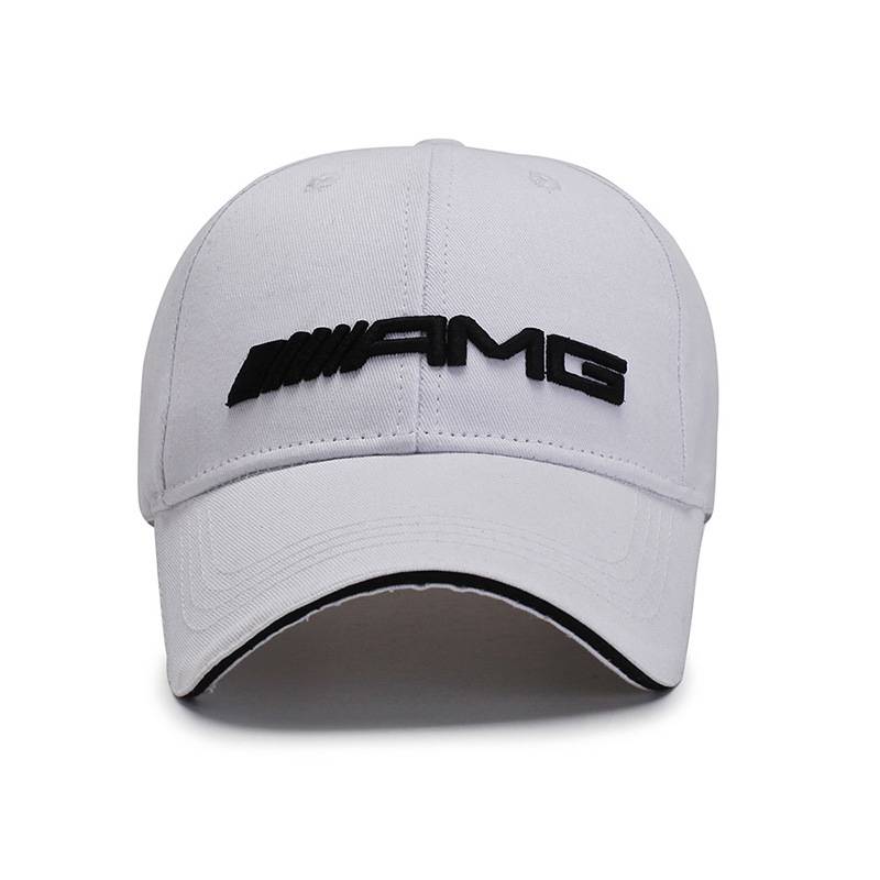 New Embroidery Mercedes -Benz logo car logo AMG big G baseball hat Mercedes -Benz sunscreen sun hat outdoor peak hat