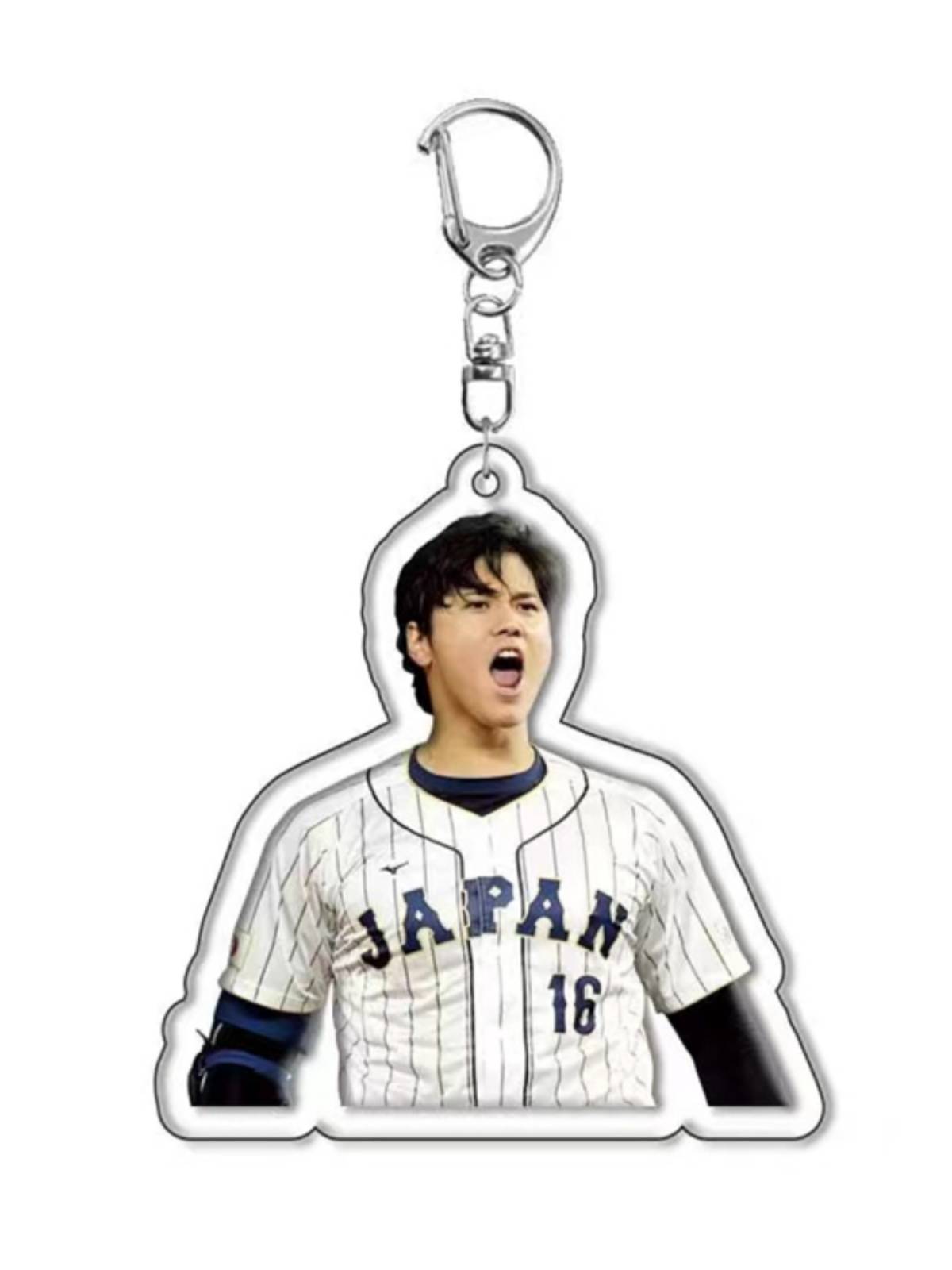 Los Angeles Angel Okuki Shochi Baseball Backpack Pendant Key Buckle Fans Gift Akliel