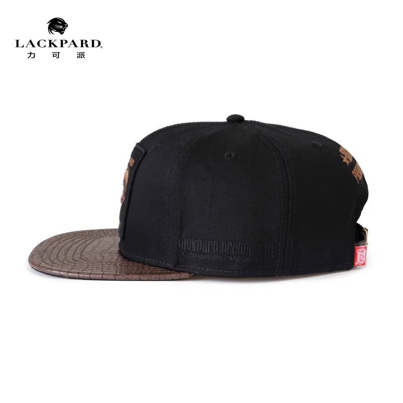 lackpard hat spring and summer male Korean version of the versatile baseball cap flat hip -hop hip tide sunscreen tablet hat