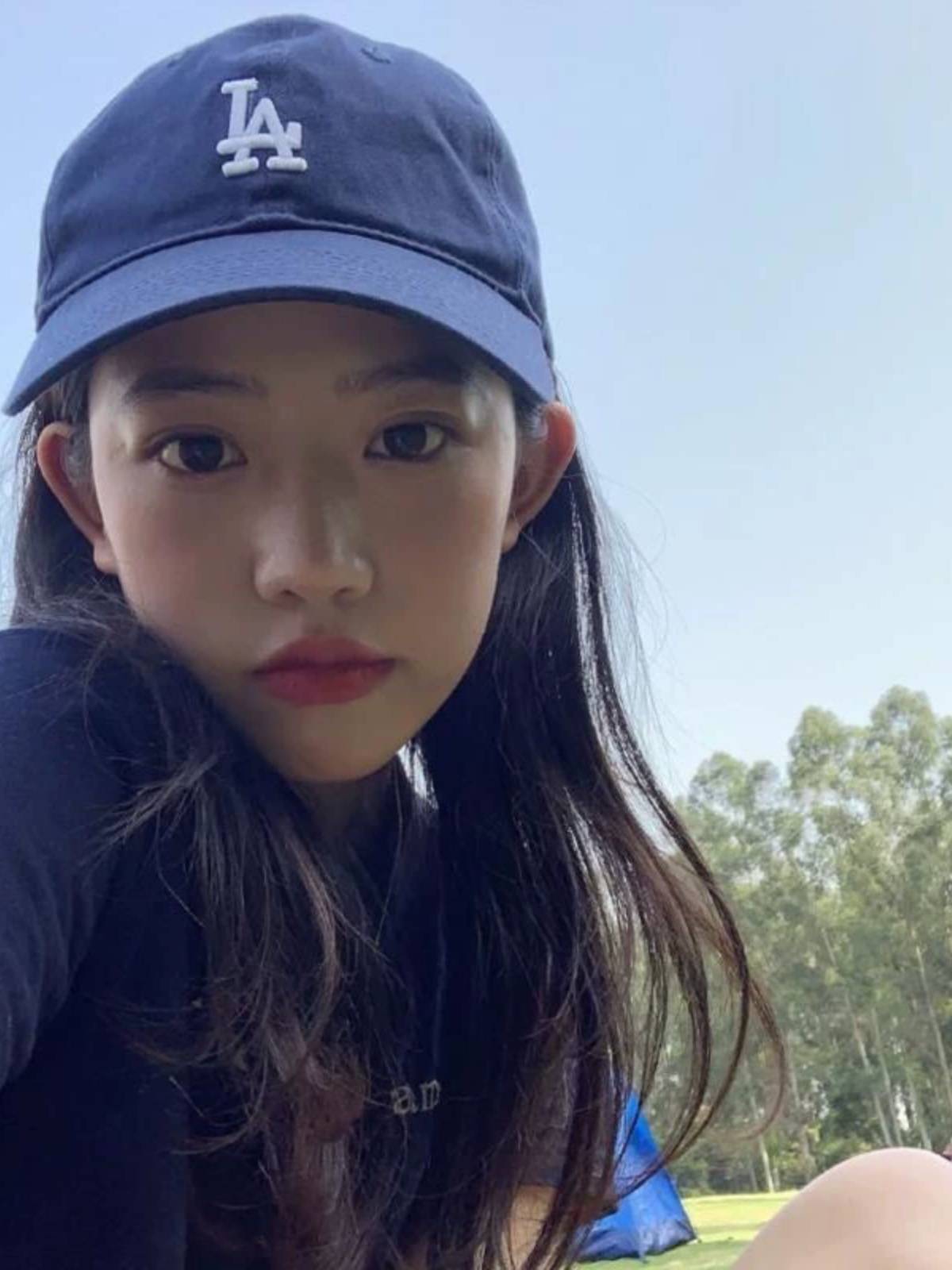 Hat female Korean version of the trendy leisure LA baseball cap summer male duck tongue cap
