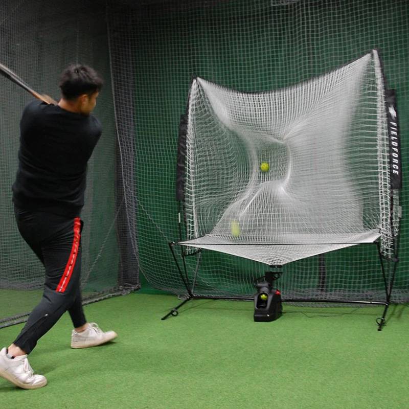 FieldForce Children's Baseball Practice Automotive Single Machine Room Single Training Pilling Machine Strike Back Network