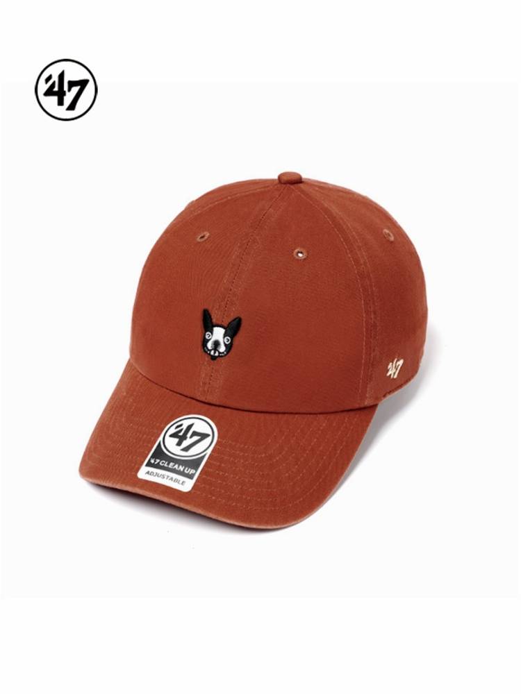 47BRAND baseball cap soft top puppy pattern water washing sunscreen cap