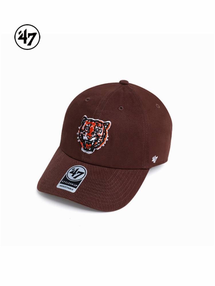 47BRAND baseball cap soft top puppy pattern water washing sunscreen cap