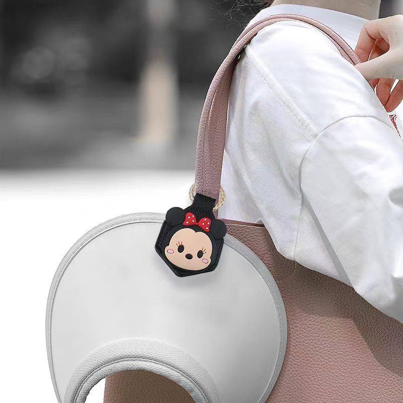 Cute magnetic hat clip Pu leather out of portable anti -throwing anti -folding magnet buckle hook bag sealing artifact